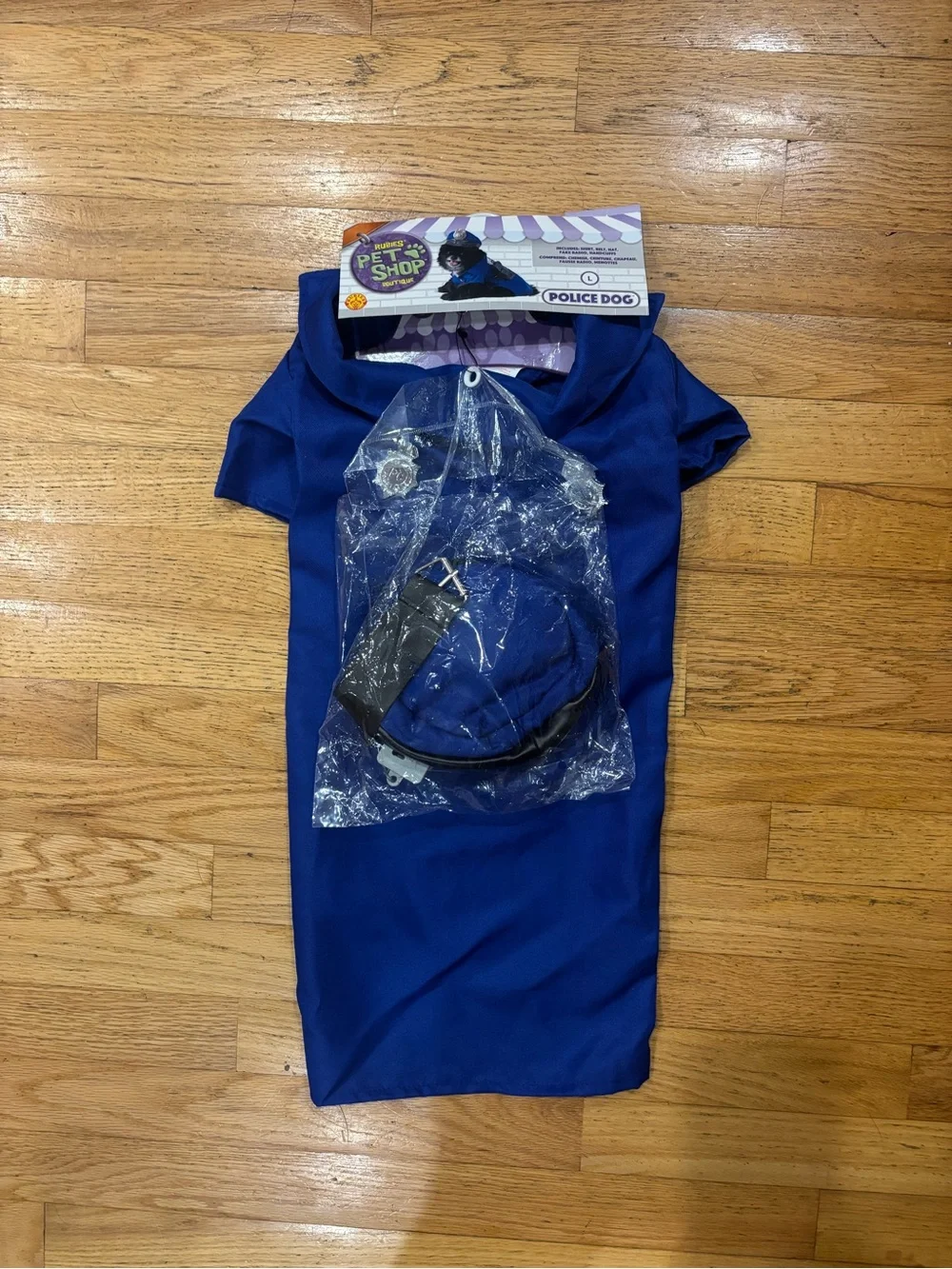 NWT Rubie's Police Dog Costume